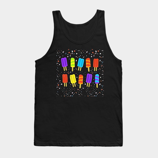 Summer Summertime Popsicle Tank Top by Rengaw Designs